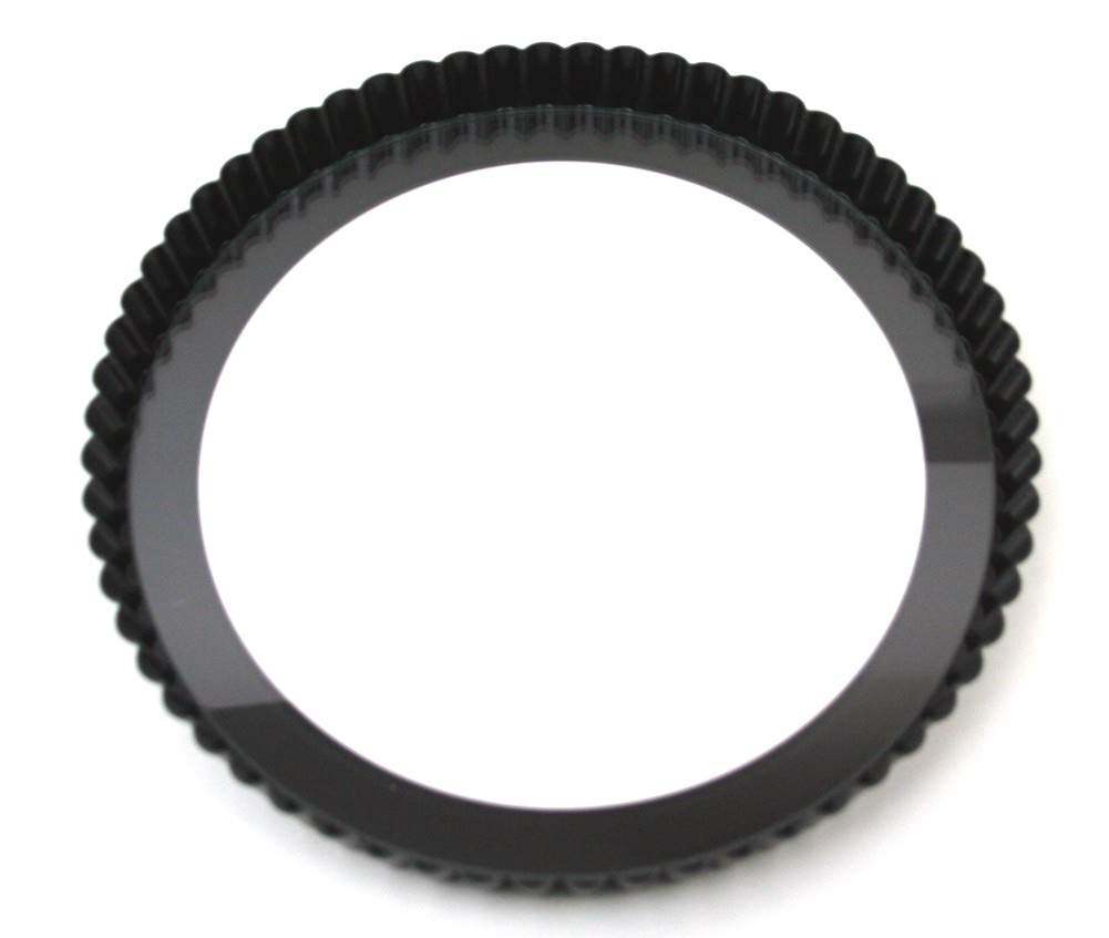 KAISER Quiche Pan with Removable Glass Base Ø 28 cm Crystal Good Non-Stick Coating Scratch-Resistant Glass Removable Base Ready to Serve