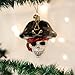 Old World Christmas Ornaments: Beach Gifts Glass Blown Ornaments for Christmas Tree, Jolly Roger