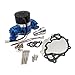 Assault Racing Products 6030203 for Small Block Ford Blue Aluminum Electric Water Pump HV SBF 289 302