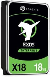 Seagate Exos X18 18TB Enterprise Internal Hard Drive SATA 3.5 6Gb/s view 1