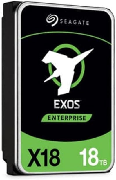 Seagate Exos X18 18TB Enterprise Internal Hard Drive SATA 3.5 6Gb/s