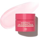 TENZERO Essential Lip Sleeping Pack Berry Polis 15g, Pink Lip Sleeping Mask, Improve Lip Texture, Highly Hydrating, Nourishing, Overnight Treatment Lip Balm, Suitable For All Skin Type