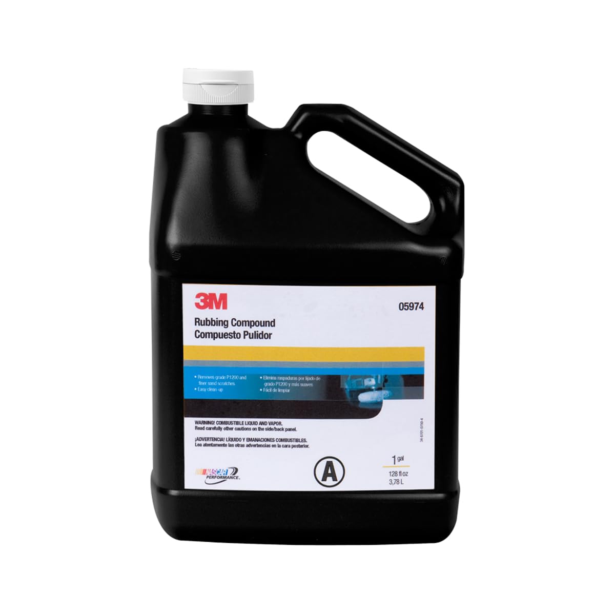 Photo 1 of 3M 05974 Rubbing Compound - 1 Gallon