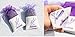 TooGet Sachet Lavender Pattern Empty Bags Cotton Bags Organza Gauze Bags 3x6 Inch,12-Pack