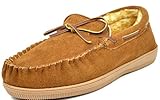 DREAM PAIRS FUR-LOAFER-01 Men's Classic Casual Winter Suede Faux Fur Lined Slip On Loafers Slipper Shoes