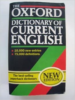 Amazon.com: The Oxford Dictionary of Current