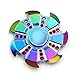 Cppslee Hands Fidget Spinner Toy Stress Reducer- Perfect For ADD, ADHD, Anxiety, and Autism Adult Children (black + red)