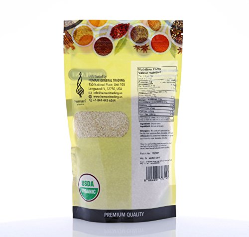 Hemani 100% USDA Organic Sesame Seeds 200gm/7oz