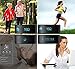 LUCOG I5 Plus 3.0 Smart Bracelet Tracker w/ Calorie Burn & Sleep Monitor + 2 Strap (Blue + Red)