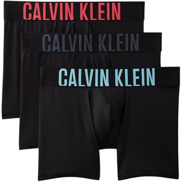 Calvin Klein Men's Intense Power 3-Pack Jock Strap Black/Teal
