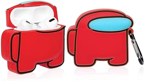 Amazon Co Jp アマアスairpods Proケース 韓国人気アマアスairpods Proケースおしゃれシリコンエアポッツプロ ケースキャラクター透明airpodsproケース 赤 家電 カメラ