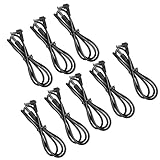Mr.Power Guitar Effect Pedal DC Cable 2.1 mm Power Lead/cord (8 pack)