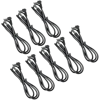 Mr.Power Guitar Effect Pedal DC Cable 2.1 mm Power Lead/cord (8 pack)