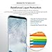 Ringke Screen Protector Compatible with Galaxy S8 Plus Invisible Defender Full Coverage Version Flexible Edge to Edge Wing Coverage Case Friendly HD Clear Film for Galaxy S8 Plus