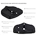 Seat Cushion,Comfort Memory Foam Seat Cushion Chair Seat Cusion for Back Tailbone Sciatica Pain Relief - Breathable Anti Slip (Black)
