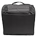 Homiegear Authentic Cap Carrier Case for 24 Caps - Water Resistance Quality Polyester Cap Storage Bag with Double Compartment - Black