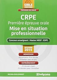 CRPE, première épreuve orale