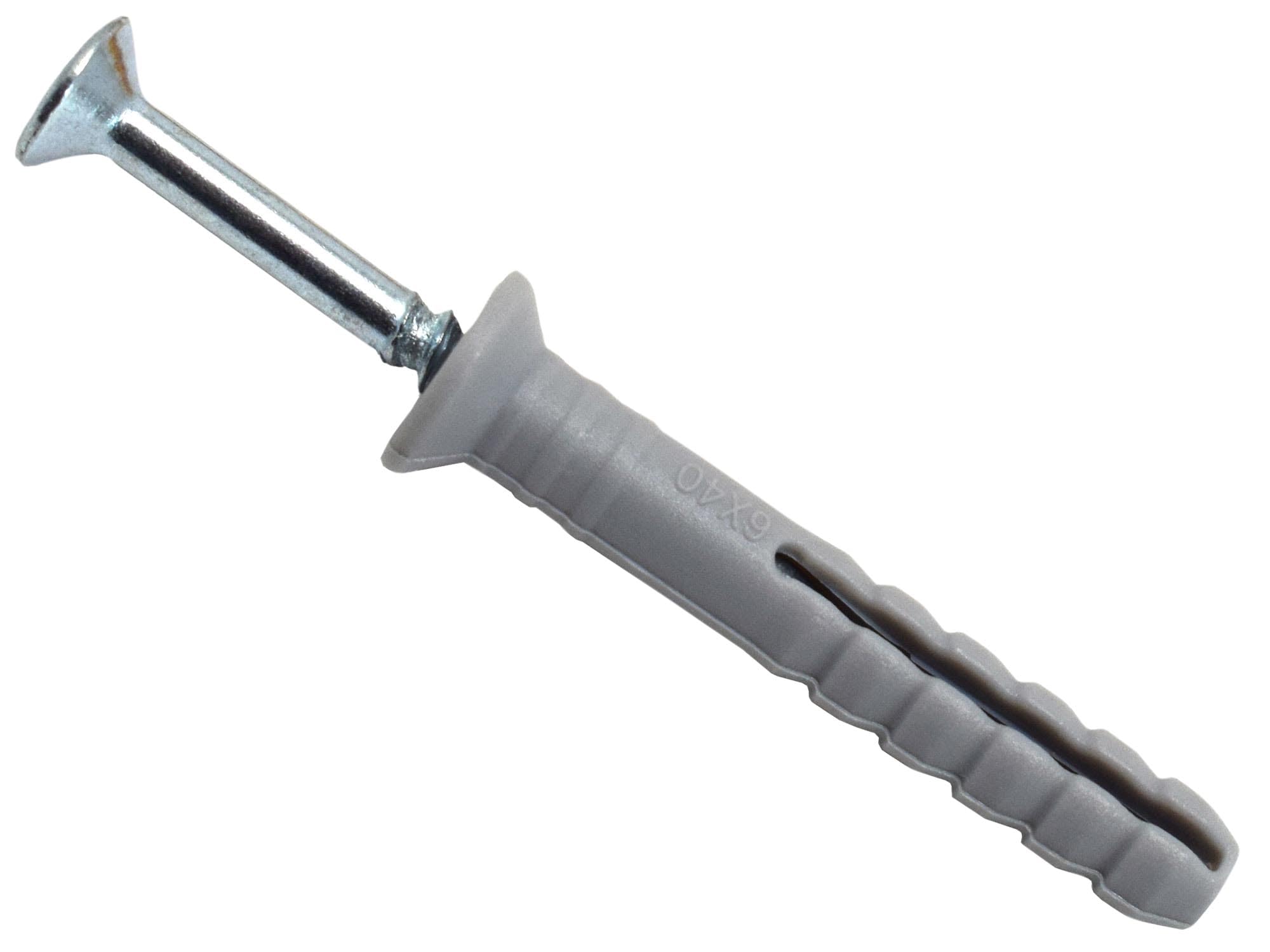 MASONMATE Nylon Hammer-in Fixing 6 Box of 40mm Box of 150
