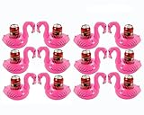 Aokbean 12pcs Inflatable Coasters Pool Floats Bar Coasters Flotation Devices Swim Floats Luau Tropical Party Favors (Set of 12)