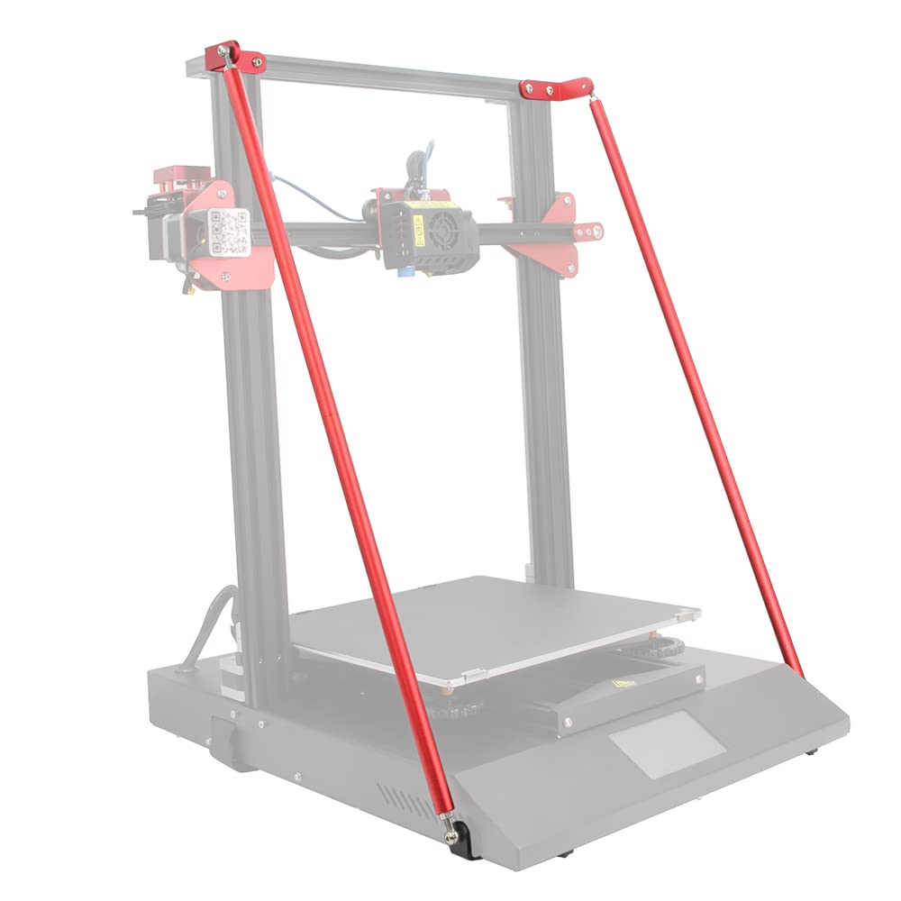 Befenybay Upgrade Supporting Rod Set for Creality 3D Printer CR-10S PRO and CR-10S PRO V2 (616mm)