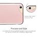 iPhone 7 Case, K-Moze iPhone 7 Case Protective Soft-Interior Scratch Protection Slider Style Hard Case for iPhone 7 - (Rose Gold/Champagne Gold)