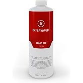 EKWB EK-CryoFuel Premix PC Coolant, 1000mL, Blood Red | Non-toxic, low-viscosity premix PC coolant, 1000mL, Clear; prevents sediment and clogging.