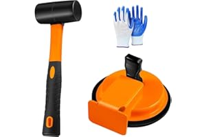 Heavy Duty Floor Gap Fixer Tool Strong Suction Cup for Laminate Vinyl Hardwood Anti-Scratch Flooring Gap Repair Kit (1 Set)