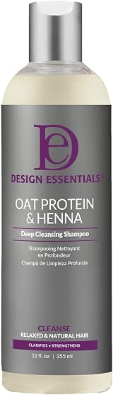 Design Essentials Oak Protein & Henna Fuller Thicker Stronger Deep Cleansing view 1