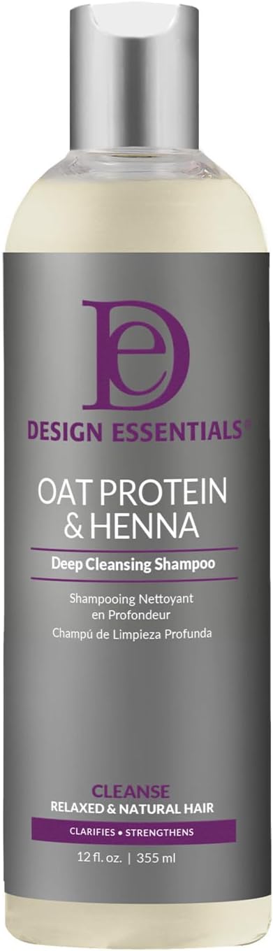 Design Essentials Oak Protein & Henna Fuller Thicker Stronger Deep Cleansing