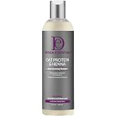 Design Essentials Oat Protein &amp; Henna Deep Cleansing Shampoo for Relaxed &amp; Natural Hair, Clarifies, Strengthens, &amp; Volumizes Hair - Sulfate-Free, 8 Oz (Pack of 1)