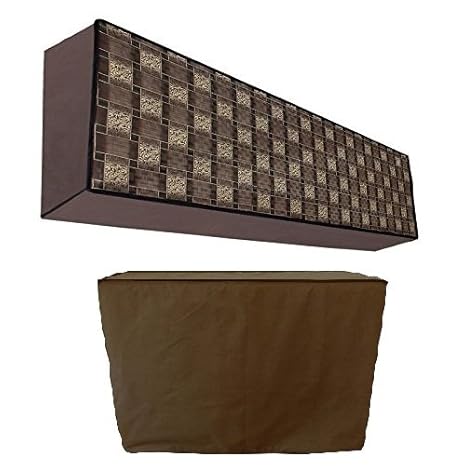 Stylista Ac Cover Set Of Indoor And Outdoor Unit For 1.5 Ton Capacity