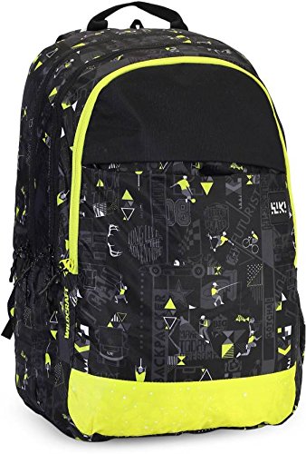 Wildcraft 37 Ltrs Black Casual Backpack (11660-Black)