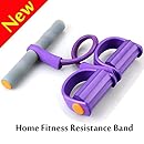 V-Resourcing 022 Pedal Resistance Band Elastic Pull Rope Fitness Equipment,Bodybuilding Expander for Abdomen/Waist/Arm/Leg Stretching Slimming Training