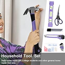 Purple Tool Set,ACOSEA 223-Piece Tool Sets for