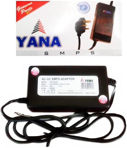 Avonzz Plastic AC-DC Smps Adapter 24V - 2.5 A Power Supply for RO Solid Filter Cartridge(Black)