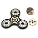 FTLL Spinner Fidget Toy for ADHD, Stress and Anxiety Relief - EDC Office Toy, Super Fast Spins - Customized Si3N4 Hybrid Ceramic Center, Injection Molded (Non-3D)
