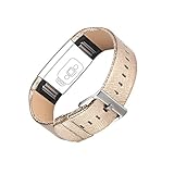 For Fitbit Charge 2, TreasureMax Leather Replacement Band for Fitbit Charge 2 Band / Charge 2 / Fitbit 2 / Charge 2 Fitbit / Fitbit Charge 2 Bands (No Tracker)