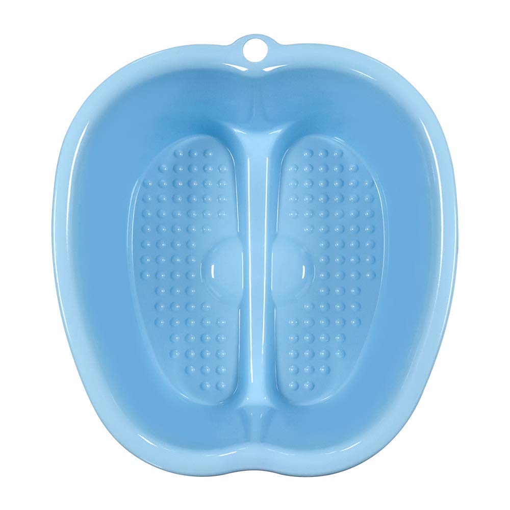 Ownest Foot Bath Spa,Water Spa and Foot Massage, Sturdy Plastic Foot Basin for Soaking Foot,Toe Nails, and Ankles,Pedicure,Portable Foot Tub-Black: Health & Personal Care