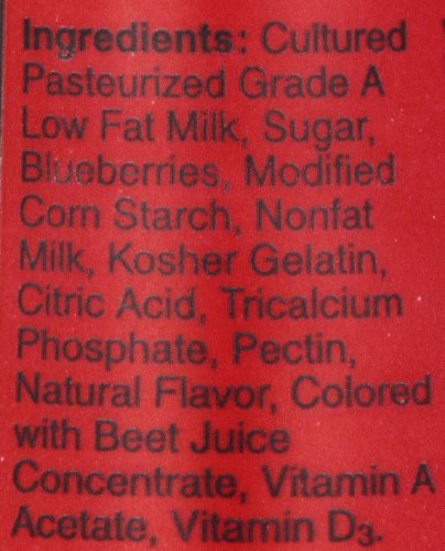 Yoplait Original Yogurt Mountain Blueberry 6.0 oz Cup - Thumbnail 2