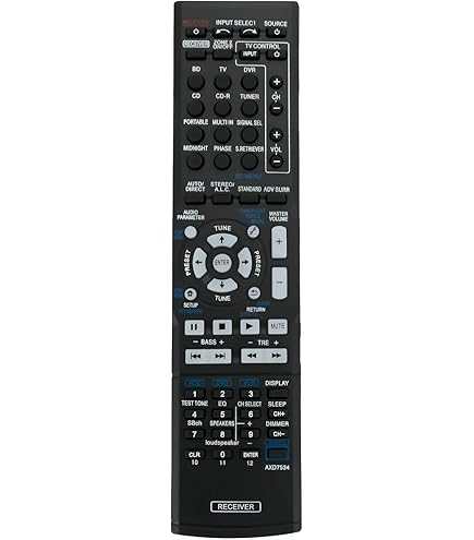 リモコン Amazon.com: AXD7622 Replaced Remote Control fit for Pioneer VSX