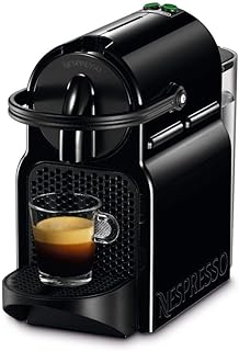 De'Longhi Nespresso Inissia EN 80.B, Hochdruckpumpe, Energiesparfunktion, kompaktes Design, Schwarz