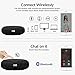 Moock Bluetooth Speakers: 20W Bass sound, IPX5 Waterproof, 24 Hours Playtimes, Portable Wireless Speaker with 4.2 HD Sound for Shower, Pool, Beach, Outdoor& Kitchen, Good Gift-Black