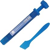 Thermalright TF8 EX 2.9g High Performance Thermal Paste 14W/m.k, Newly Upgraded High-Performance Heat Dissipation Paste for Processor/CPU/GPU/All CPU Coolers, with a Spatula Tool(TF8 2.9g)