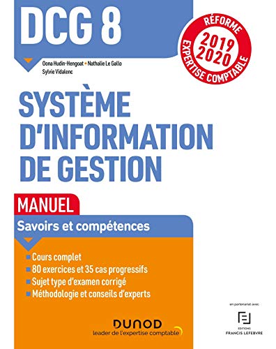 DCG 8 Systèmes d'information de gestion by 