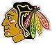Fremont Die NHL Chicago Blackhawks Vinyl Team Logo Magnet, 12