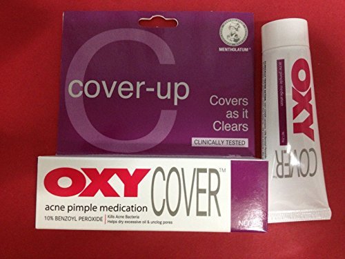 25g OXY Cover - 10% Benzoyl Peroxide Acne Pimple Medication -Covers as it clear