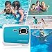 CrazyFire 21MP HD Digital Waterproof Camera with 2.0 Inch LCD Display (Blue)