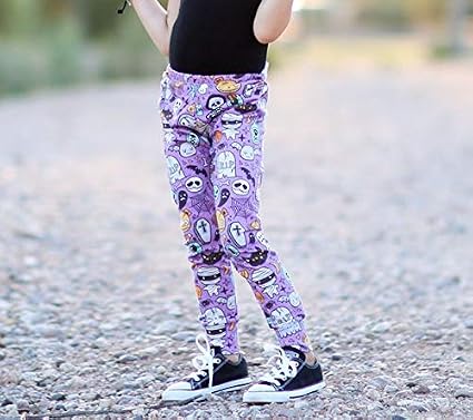 Toddler Baby Girls Halloween Leggings 