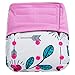 HappyEndings "Night, Night"TM All In One Charcoal Bamboo Hook Loop Closure Cloth Diaper (+Pocket and 5 Layer Charcoal Bamboo Insert) "Cupid's Arrows"