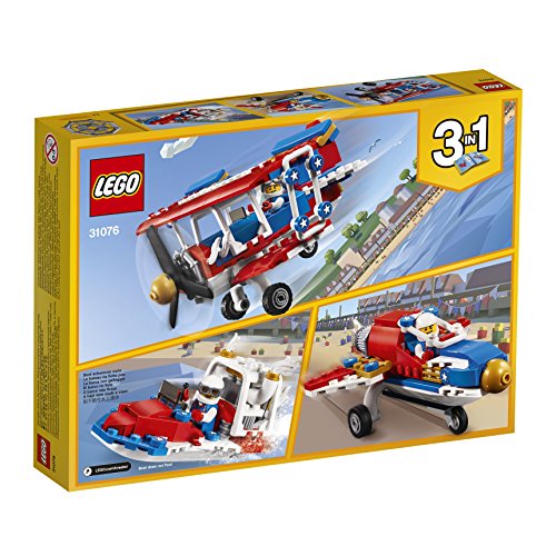 Lego Creator 31076 Tollkühner Flieger, Doppeldecker, Bunt – Bild 6